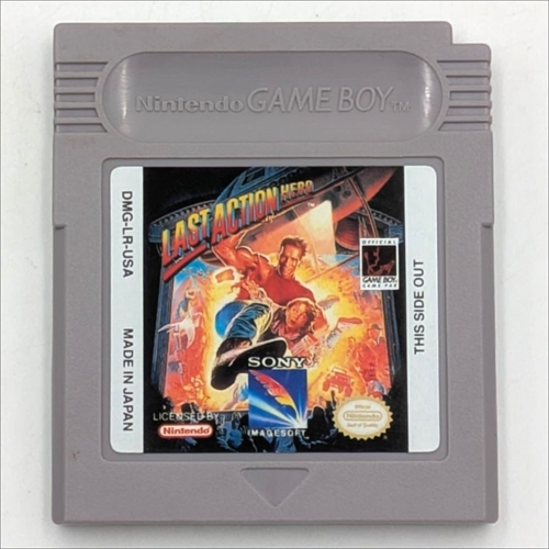Last Action Hero - Cartridge - Gameboy Original (B Grade) (Genbrug)